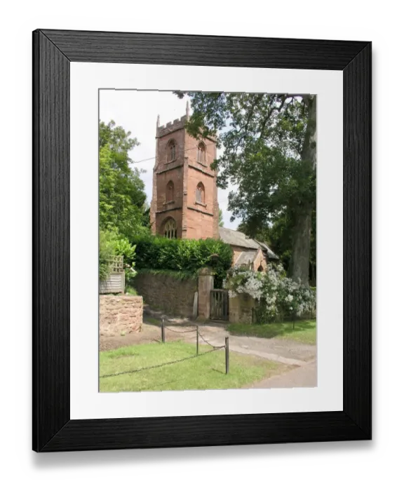 Framed Print : St Peter and St Paul, Combe Florey, Somerset Framed Print : St Peter and St Paul, Combe Florey, Somerset