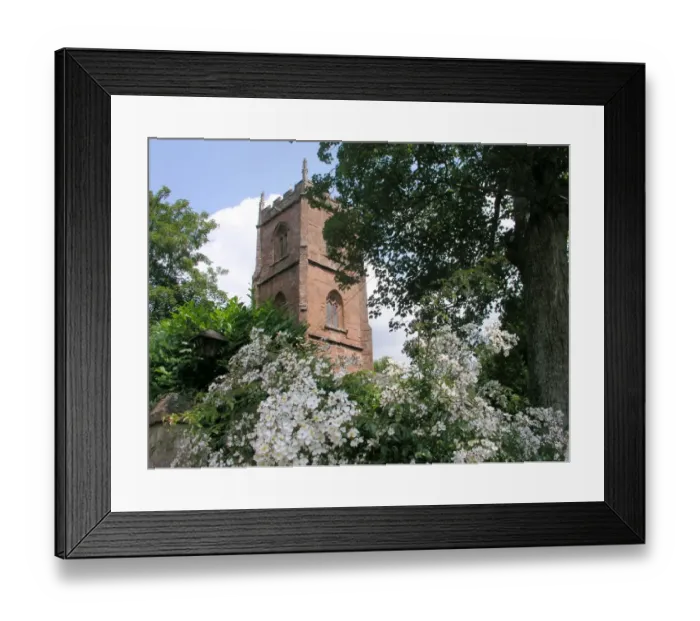 Framed Print : St Peter and St Paul, Combe Florey, Somerset Framed Print : St Peter and St Paul, Combe Florey, Somerset