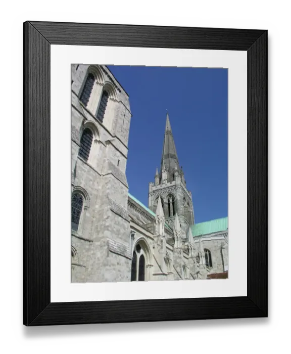 Framed Print : Chichester Cathedral, Chichester, Sussex Framed Print : Chichester Cathedral, Chichester, Sussex