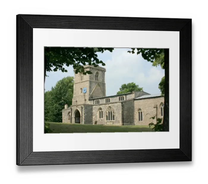 Framed Print : Holy Trinity Church, Bledlow, Buckinghamshire