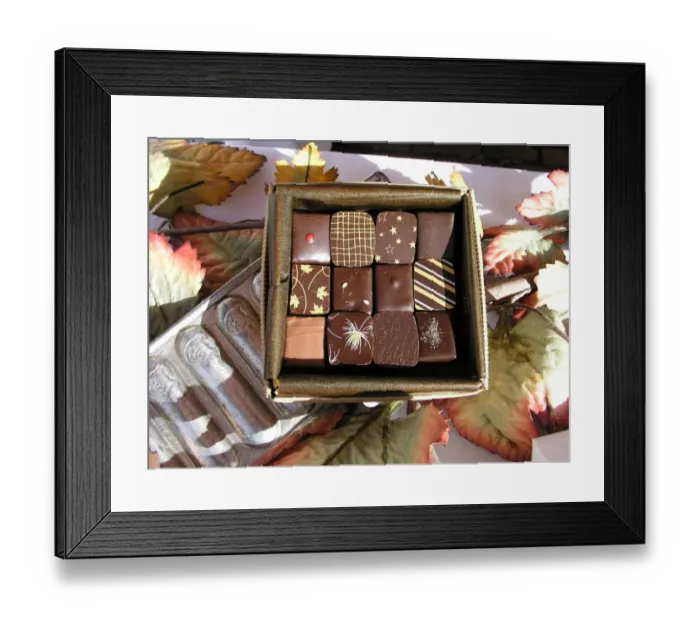 Framed Print : Box of chocolates Framed Print : Box of chocolates