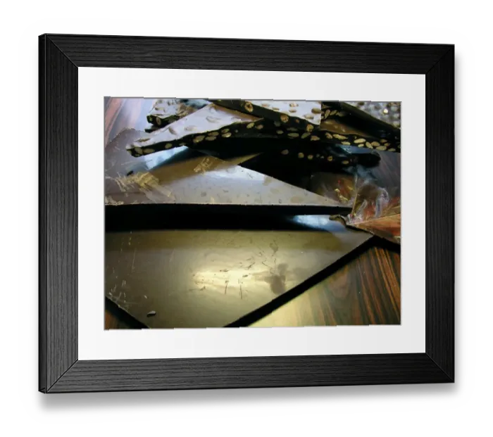 Framed Print : Chocolate slabs Framed Print : Chocolate slabs