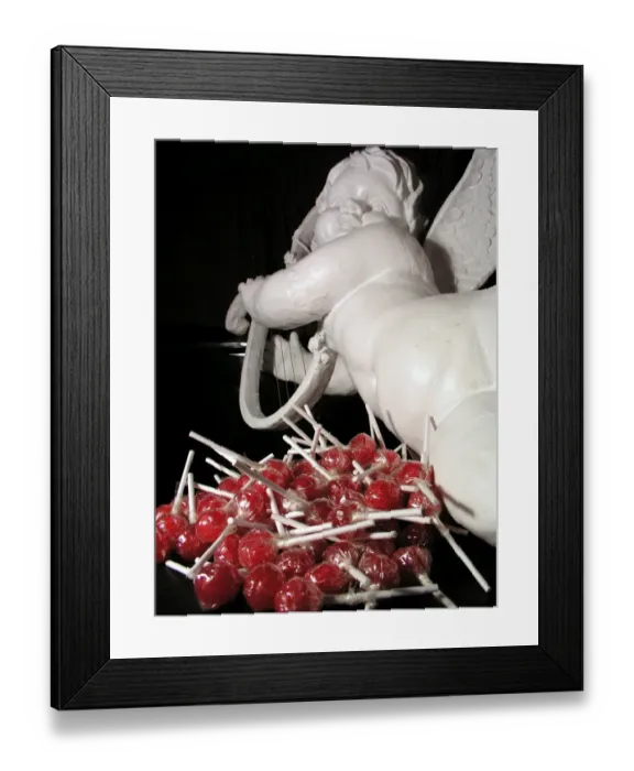 Framed Print : Lollipops. For commercial use please contact Photoslot at