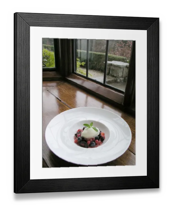 Framed Print : Plated food Framed Print : Plated food