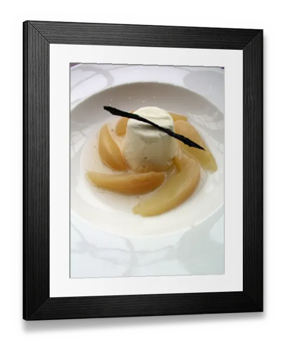 Framed Print : Plated food Framed Print : Plated food