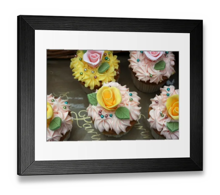 Framed Print : Fairy cakes Framed Print : Fairy cakes