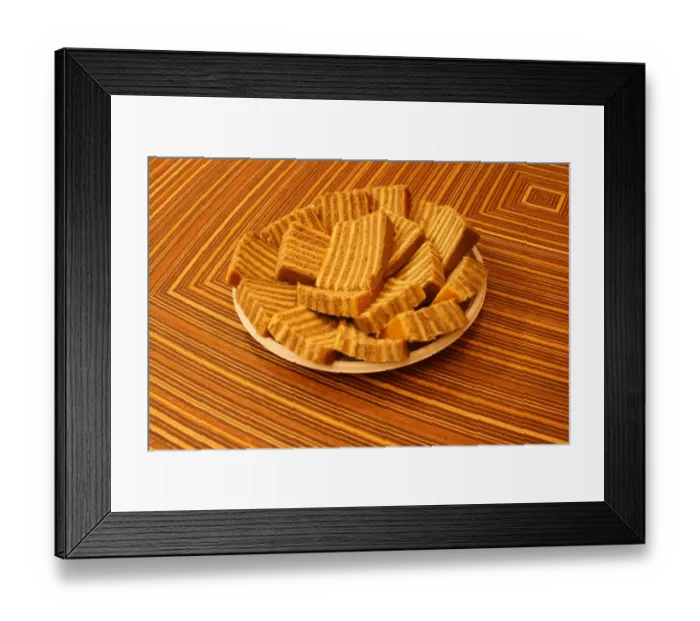 Framed Print : Indonesian ginger cake Framed Print : Indonesian ginger cake