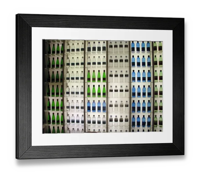 Framed Print : Bottled Water Framed Print : Bottled Water