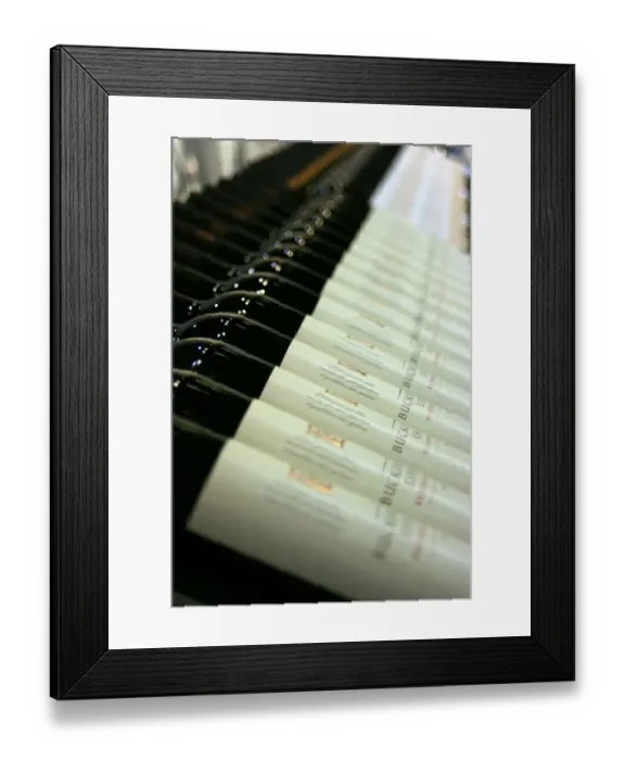 Framed Print : Wine bottles Framed Print : Wine bottles