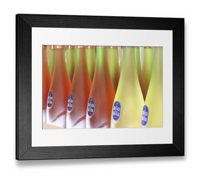 Framed Print : Wine bottles Framed Print : Wine bottles