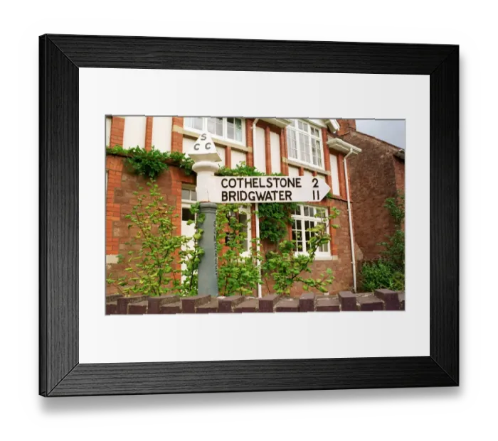 Framed Print : Bishops Lydeard, Somerset, UK