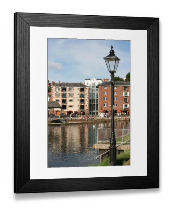 Framed Print : The Quay, Exeter, Devon, UK Framed Print : The Quay, Exeter, Devon, UK