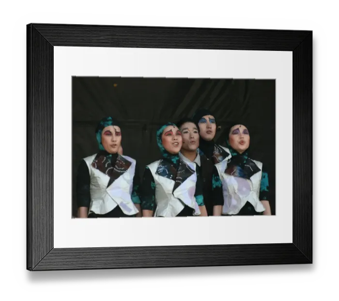 Framed Print : Korean Summer Festival 2008 London