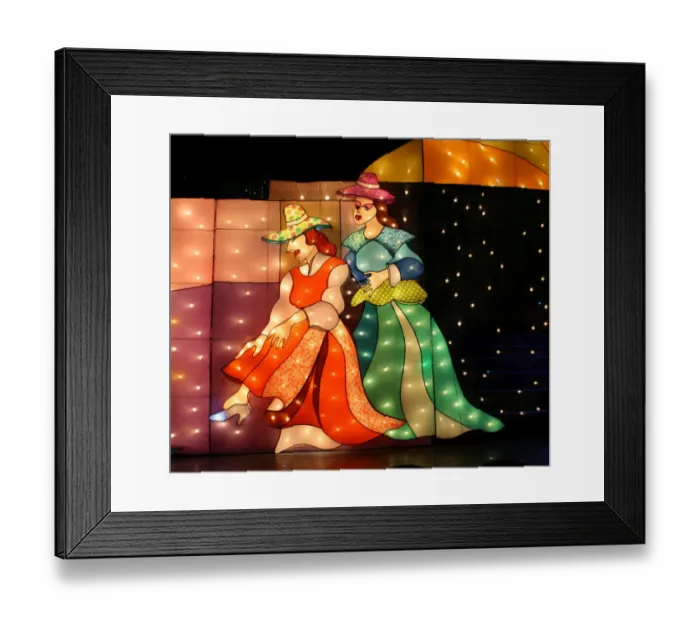 Framed Print : Taipei Lantern Festival 2009, Taiwan Framed Print : Taipei Lantern Festival 2009, Taiwan