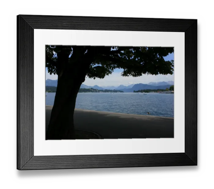 Framed Print : Lake Lucerne, Switzerland