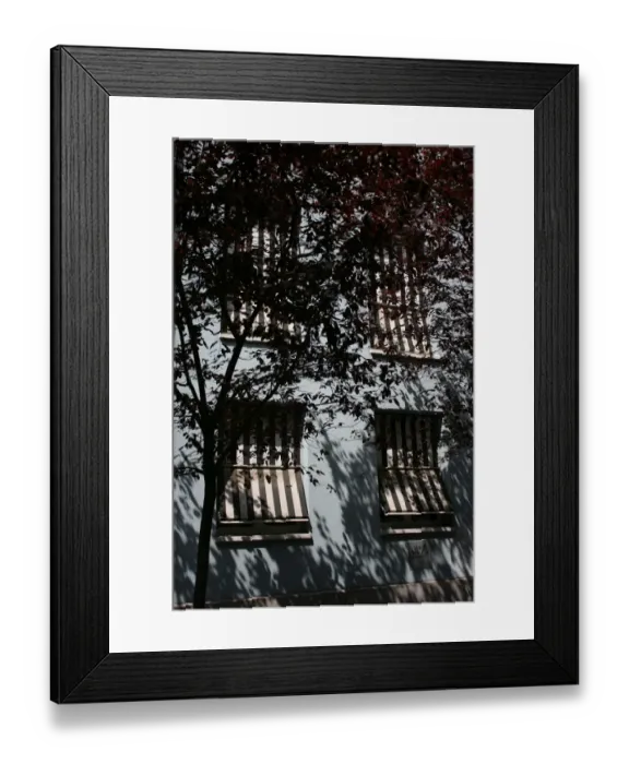 Framed Print : Windows, Basel, Switzerland