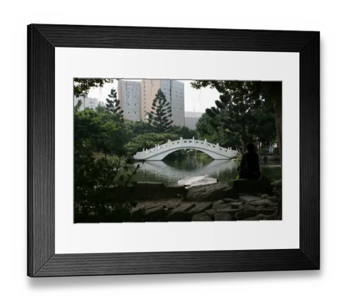 Framed Print : Chiang Kai-shek Memorial Park, Taipei City, Taiwan