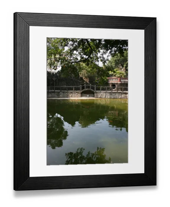 Framed Print : The Lin Family Mansion and Garden, Taipei, Taiwan