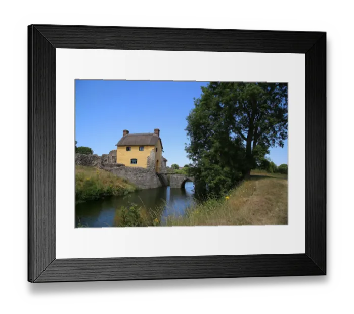Framed Print : Stogursey Castle Somerset UK Framed Print : Stogursey Castle Somerset UK