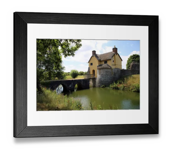 Framed Print : Stogursey Castle Somerset UK