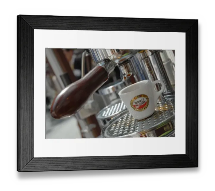 Framed Print : Expresso machine Framed Print : Expresso machine