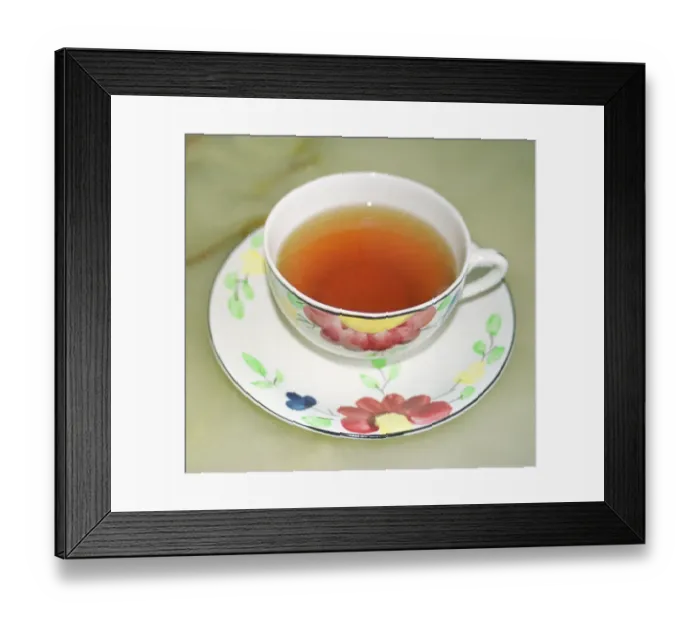 Framed Print : Tea cup. For commercial use please contact Photoslot at Framed Print : Tea cup. For commercial use please contact Photoslot at