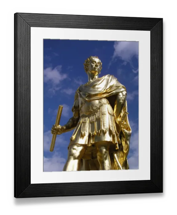 Framed Print : Statue of King Charles II in the Figure Court at The Royal Hospital Chelsea, London Framed Print : Statue of King Charles II in the Figure Court at The Royal Hospital Chelsea, London