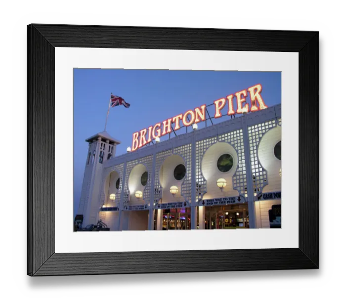 Framed Print : Brighton Pier, Sussex Framed Print : Brighton Pier, Sussex