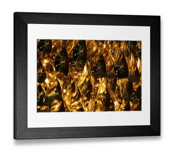 Framed Print : Abstract - gold leaf Framed Print : Abstract - gold leaf