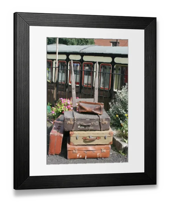 Framed Print : Wallingford station, Cholsey and Wallingford Railway, Oxfordshire, UK