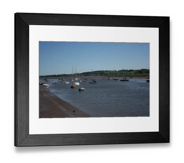 Framed Print : River Exe, Topsham, Devon, UK Framed Print : River Exe, Topsham, Devon, UK