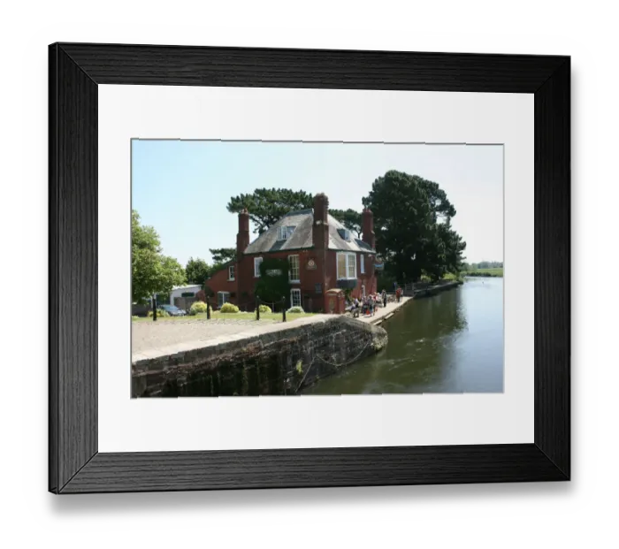 Framed Print : Double Locks Inn, Exeter, Devon, UK Framed Print : Double Locks Inn, Exeter, Devon, UK