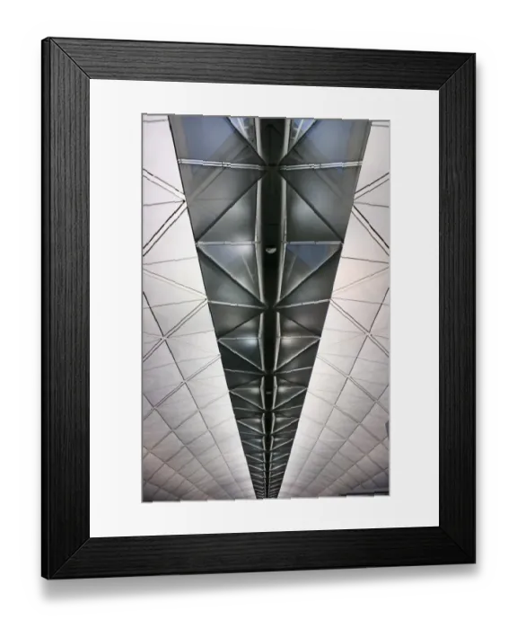 Framed Print : Roof at Hong Kong International Airport Framed Print : Roof at Hong Kong International Airport