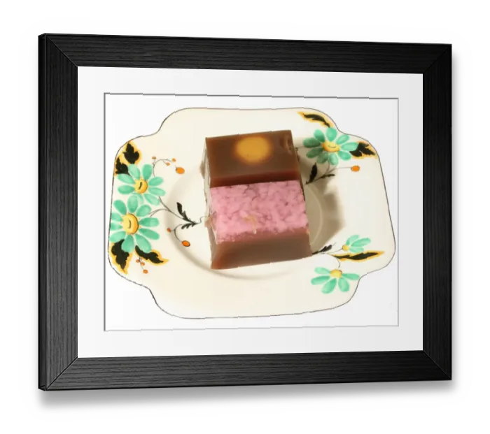 Framed Print : Japanese confectionery