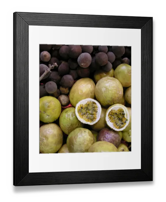 Framed Print : Passion fruit Framed Print : Passion fruit