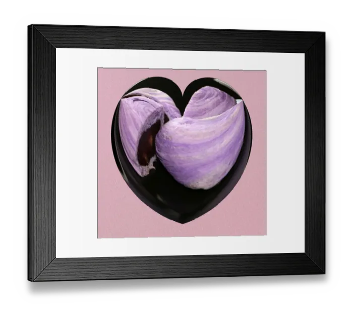 Framed Print : Blueberry cakes
