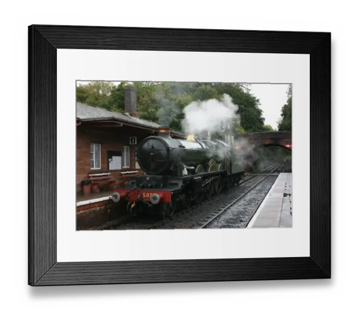 Framed Print : Bishops Lydeard station, West Somerset Railway, UK