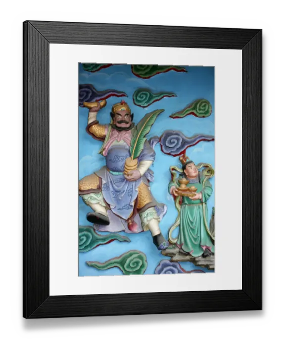Framed Print : Chinese Gods Framed Print : Chinese Gods