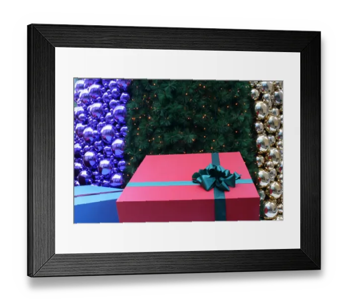 Framed Print : Christmas present