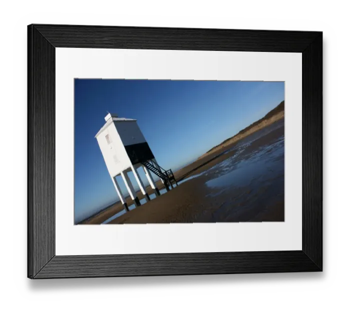 Framed Print : The Low Lighthouse, Burnham on Sea, Somerset, UK