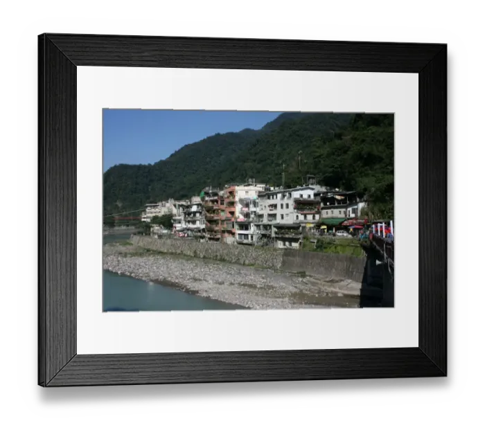 Framed Print : Wulai, Taipei County, Taiwan Framed Print : Wulai, Taipei County, Taiwan