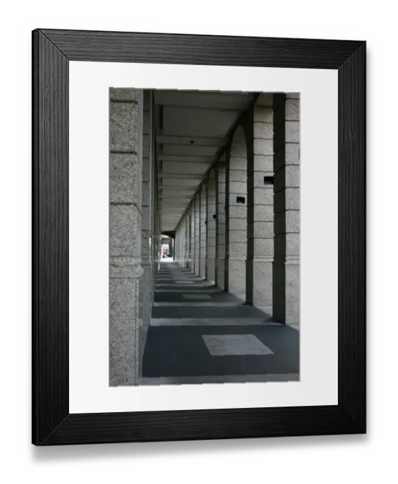 Framed Print : Marble pillers, Xinyi, Taipei, Taiwan Framed Print : Marble pillers, Xinyi, Taipei, Taiwan