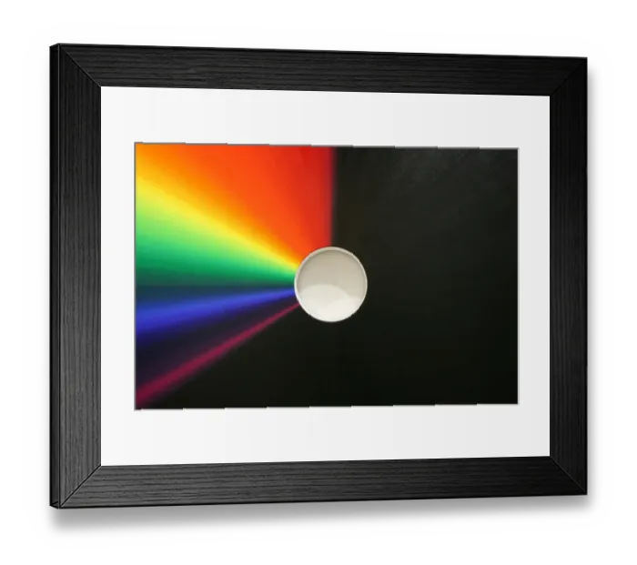Framed Print : White hole abstract Framed Print : White hole abstract