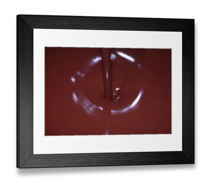 Framed Print : Melted chocolate Framed Print : Melted chocolate