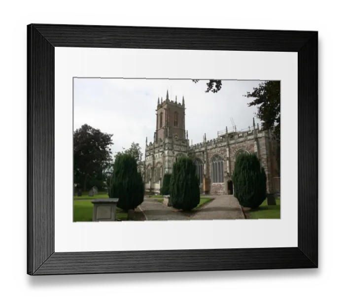 Framed Print : St Peter, Tiverton, Devon Framed Print : St Peter, Tiverton, Devon