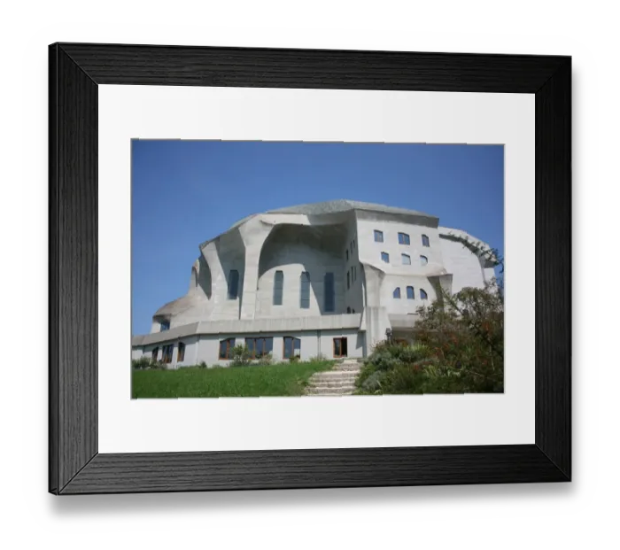 Framed Print : Goetheanum, Dornach, Basel, Switzerland
