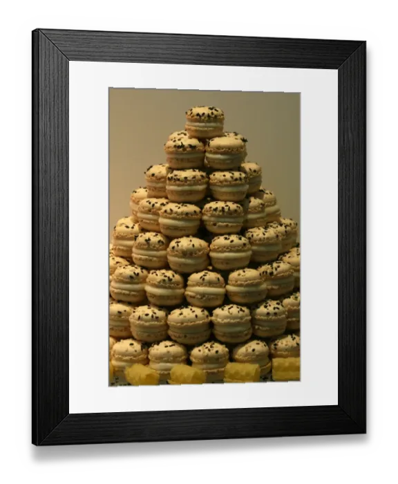 Framed Print : Macaroons