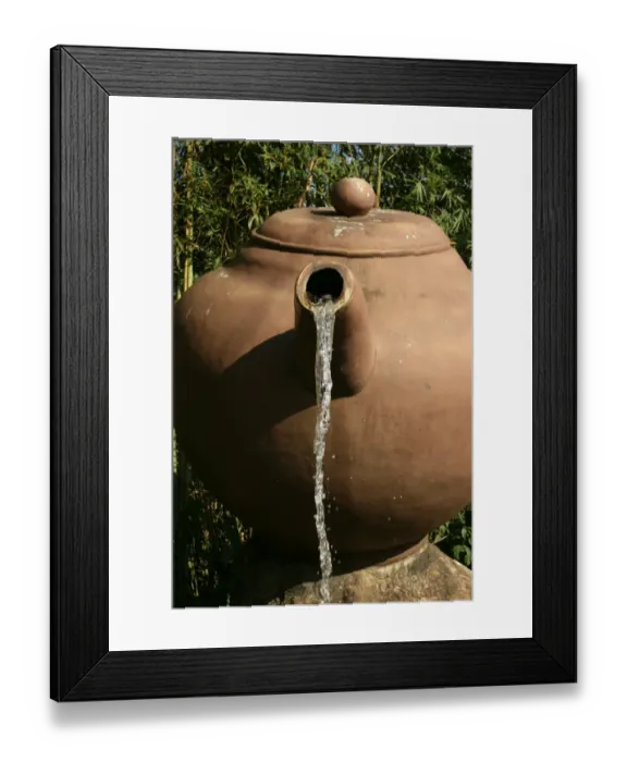 Framed Print : Giant teapot at Pinglin, Taiwan