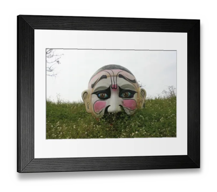Framed Print : Chinese opera mask, Chiayi, Taiwan Framed Print : Chinese opera mask, Chiayi, Taiwan