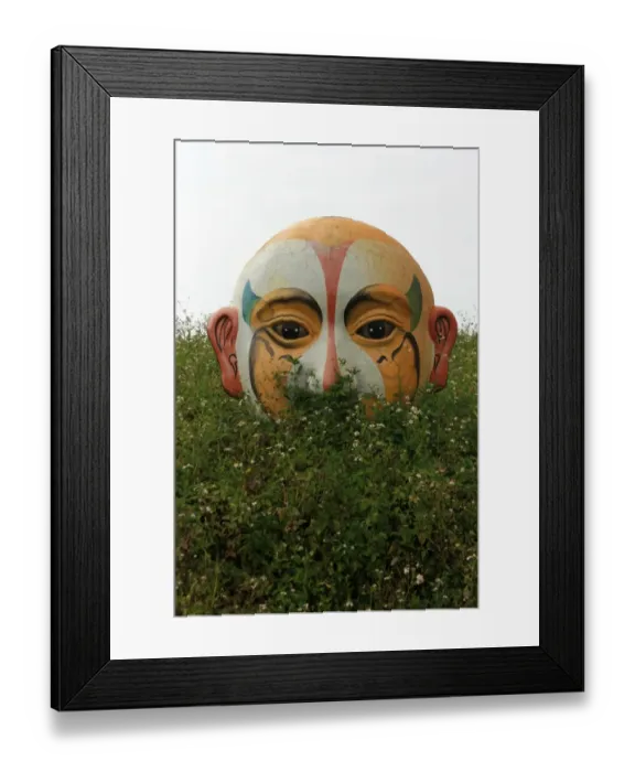 Framed Print : Chinese opera mask, Chiayi, Taiwan Framed Print : Chinese opera mask, Chiayi, Taiwan